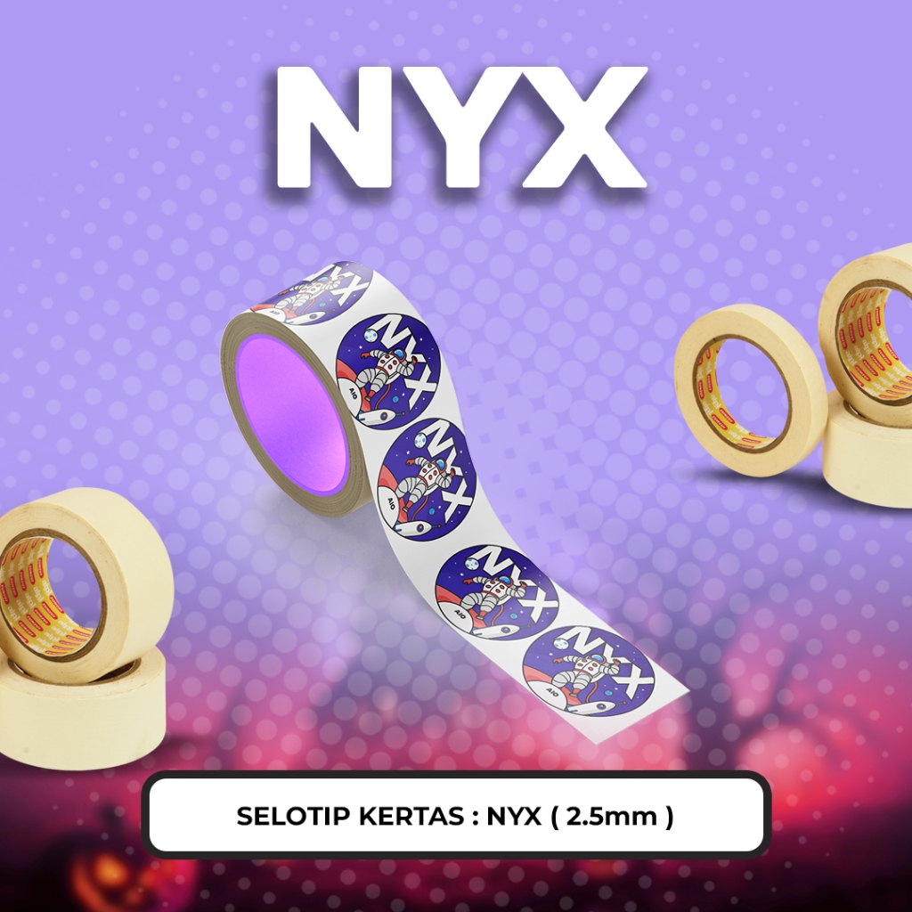 

Selotip Kertas Gambar NYX - Ukuran 2.5mm