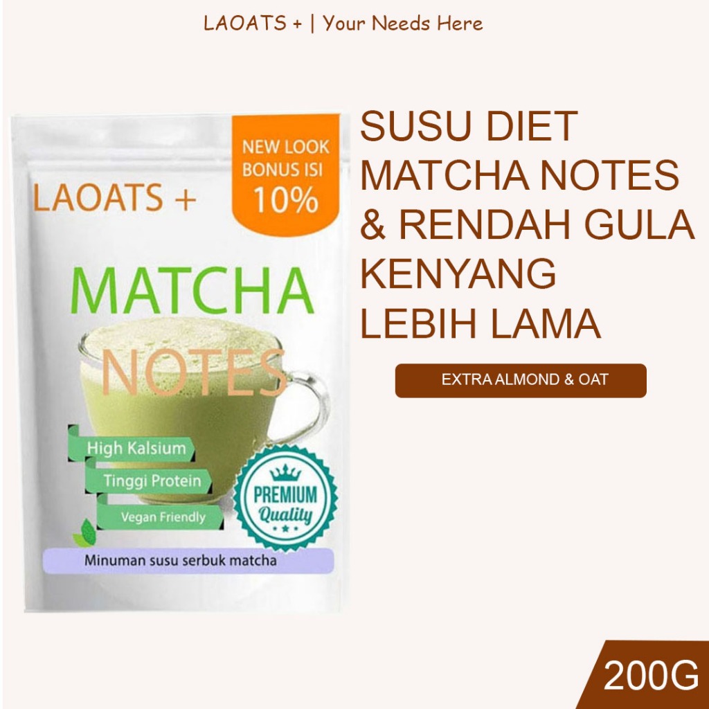 

Susu Bubuk Matcha Kacang Hijau Diet Gluten Free Minuman Diet Susu Diet Pengganti Makan Laoats