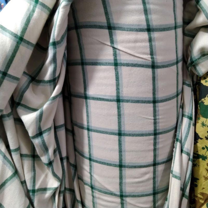Kain flanel premium | Harga/0,5m | bahan flanel motif kotak | bahan flanel  | kain flanel motif.....