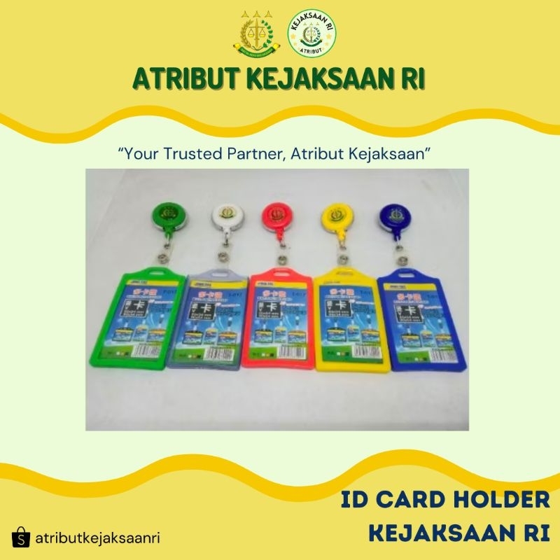 

ATRIBUT KEJAKSAAN RI - ID CARD YOYO HOLDER KEJAKSAAN RI