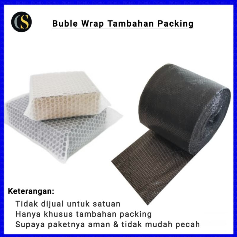 

CS Buble Wrap Tambahan Packing Supaya Paket tidak Mudah Pecah