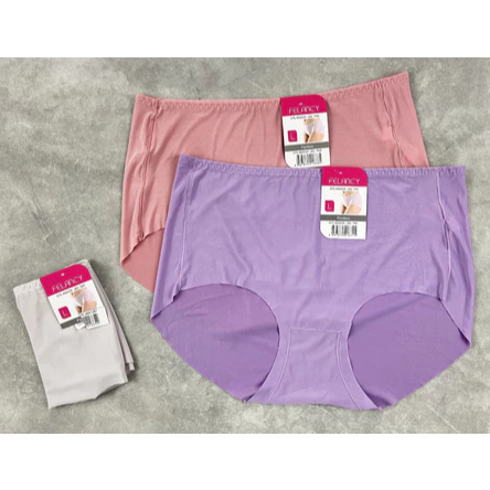 CELANA DALAM WANITA FELANCY 075-050039 SEAMLESS PANTY MODEL MAXI GRY SIZE M