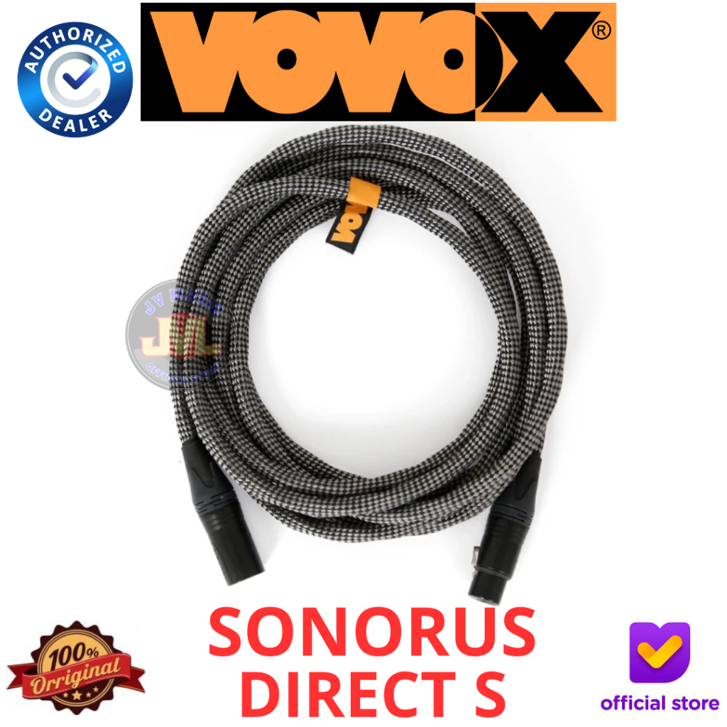 Vovox Sonorus Direct S Kabel Mic XLR to XLR Kabel Mic Canon