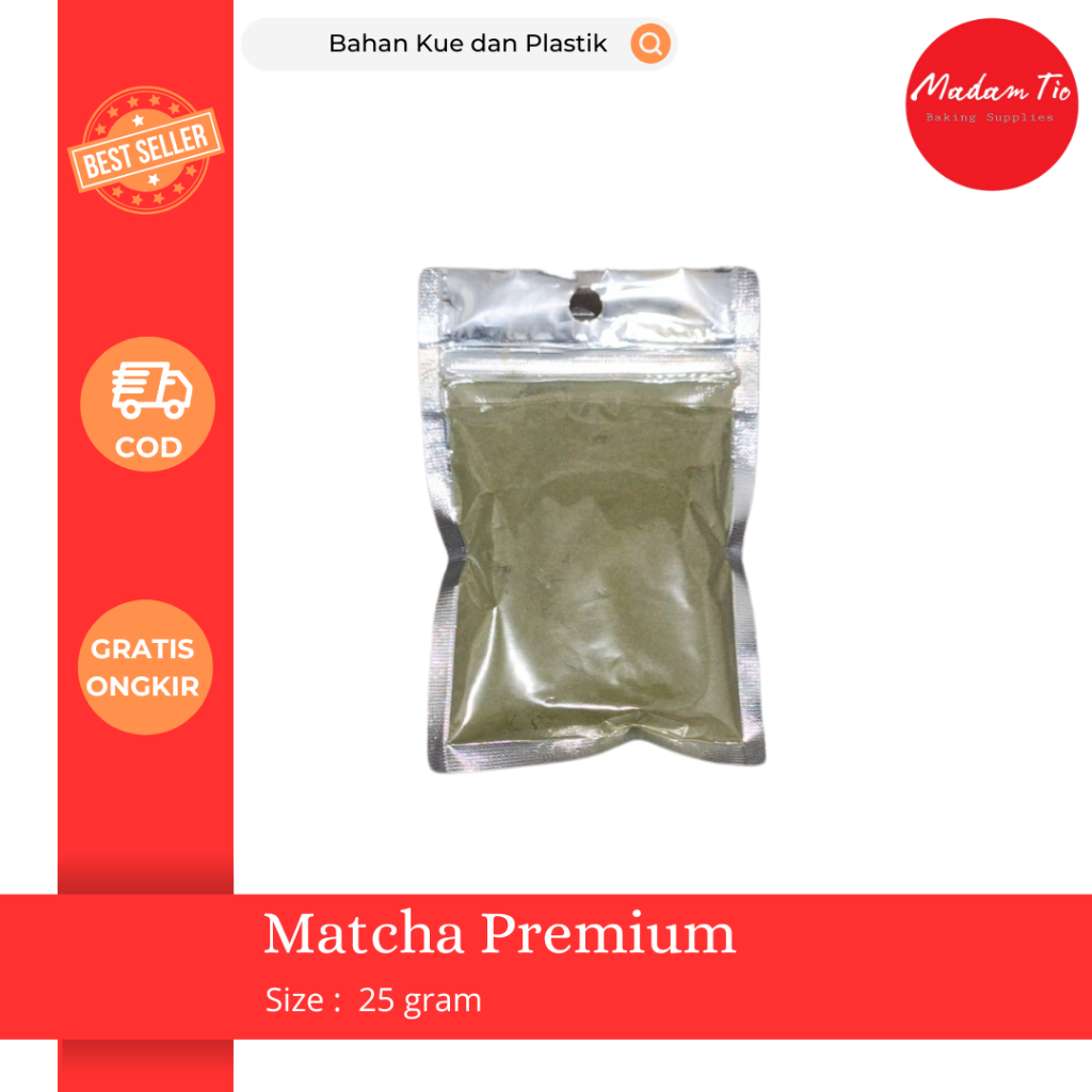 

Bubuk Matcha Premium 25 gram 1pcs