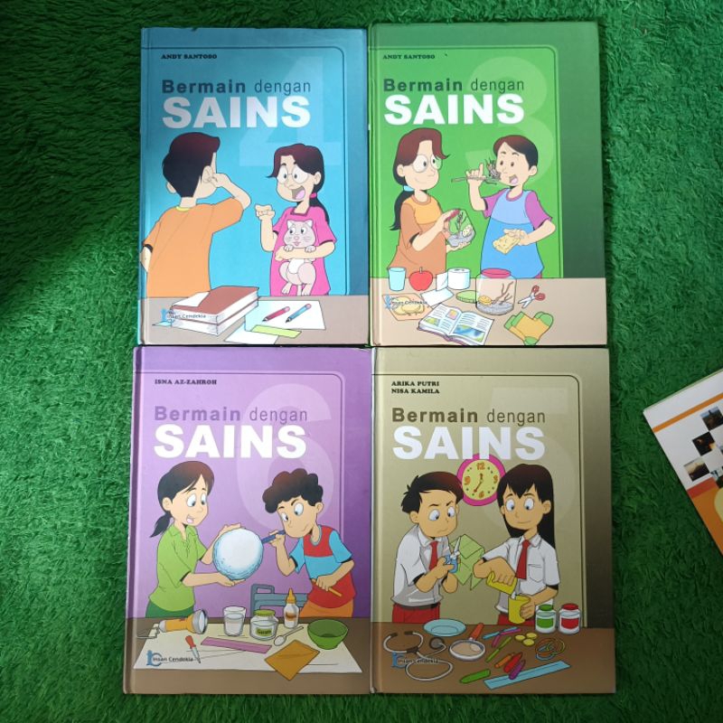 ORIGINAL BUKU ENSIKLOPEDIA PENGETAHUAN BERMAIN DENGAN SAINS JILID 3 4 5 6