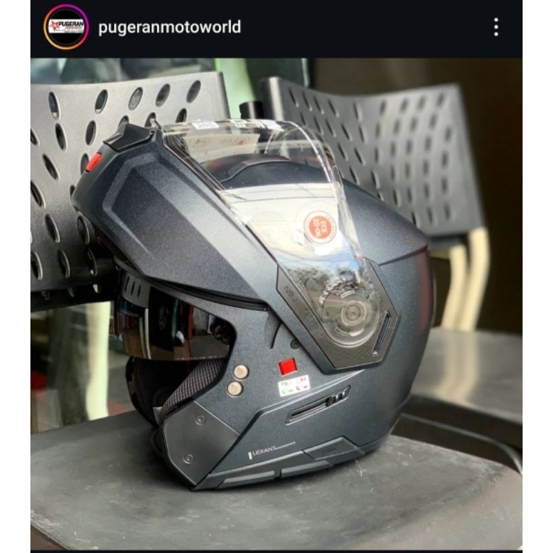 HELM NOLAN MODULAR N90-3 N90 3 SPECIAL BLACK GRAPHITE