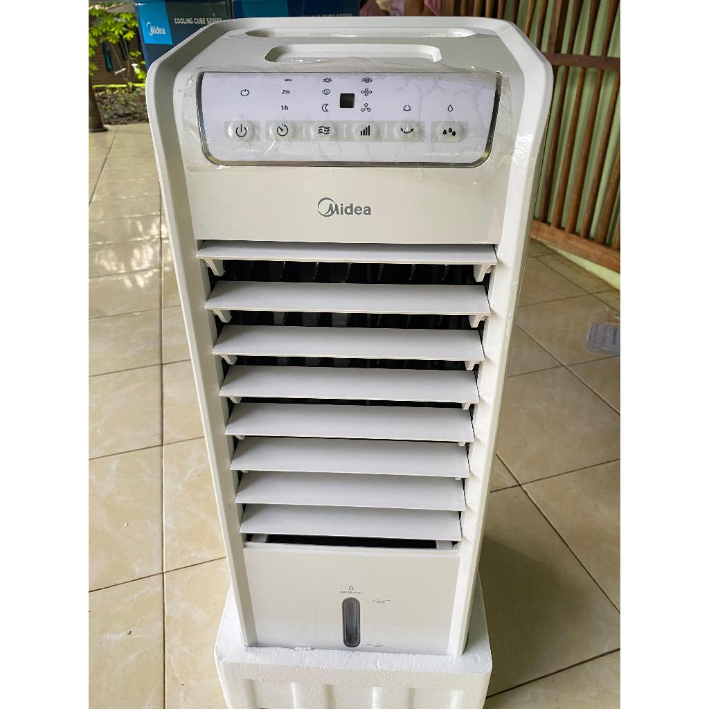 Midea Air Cooler 6.0 Liter AC100-A Second Like New Free Ice Gel 2pcs