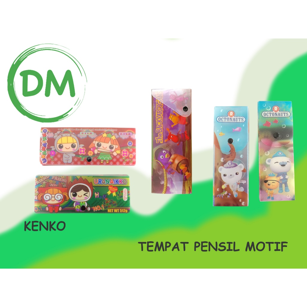 

KENKO MOTIF TEMPAT PENSIL PENSIL CASE KOTAK