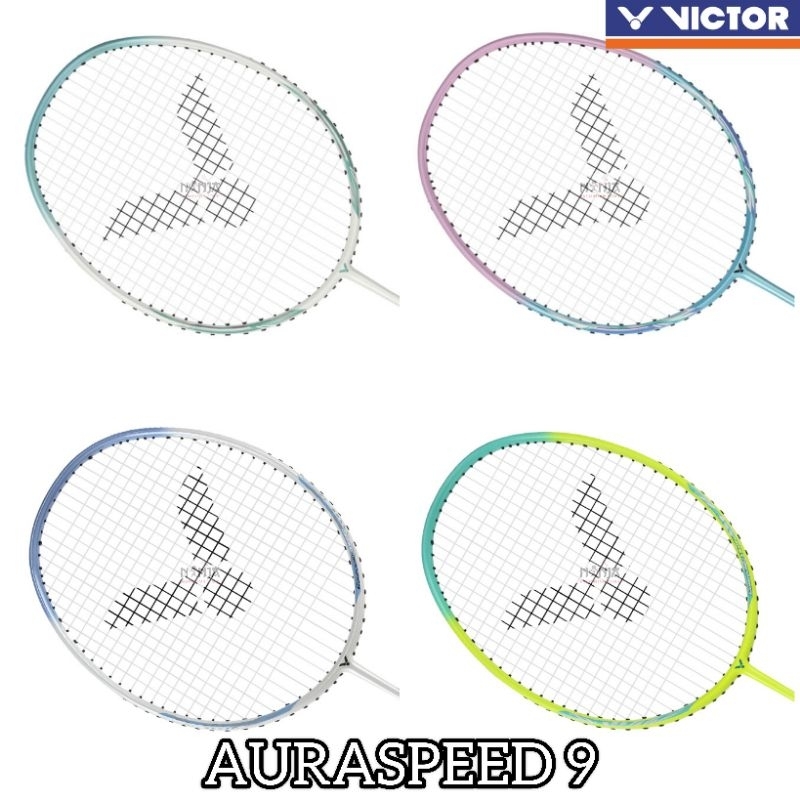 Raket Badminton Victor AURASPEED 9 // ARS 9 3U 4U Victor Original