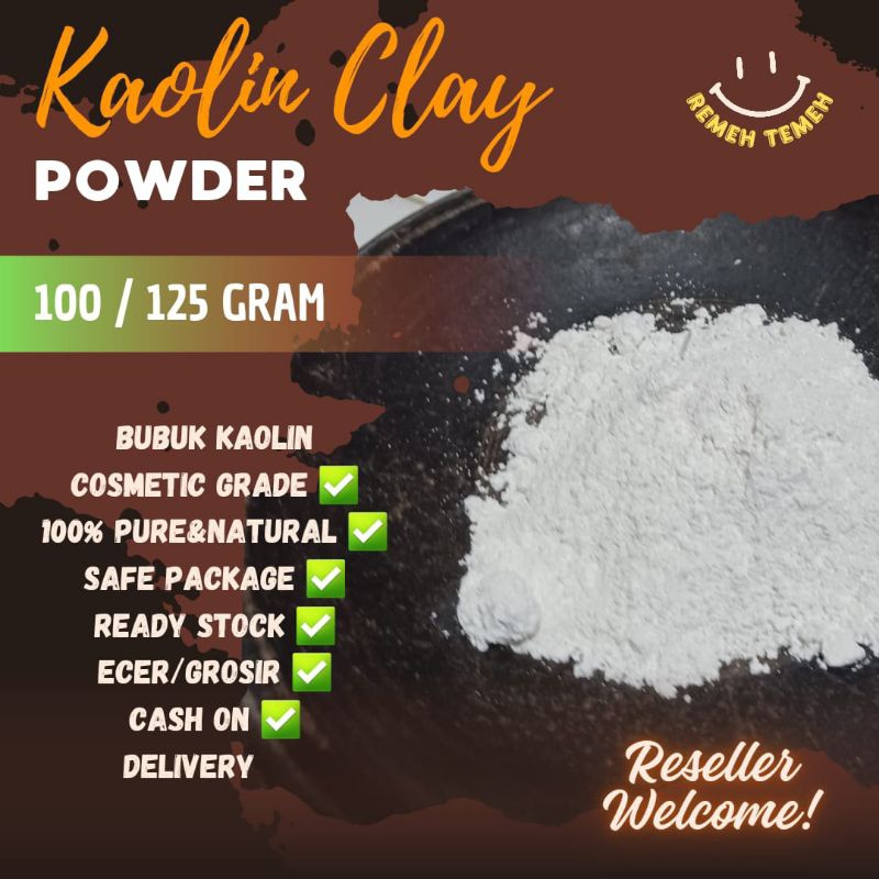 Kaolin Clay Powder (100gram)