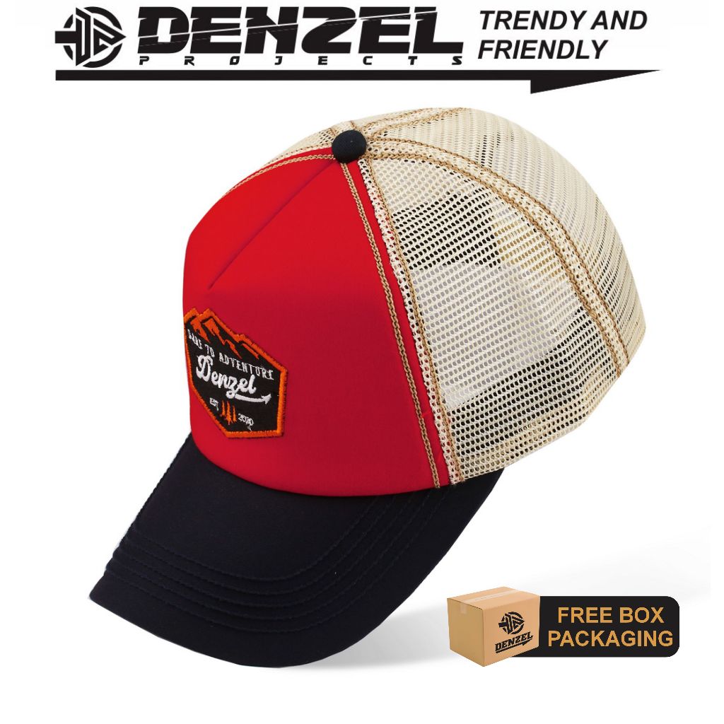 DENZEL DZ 20 Topi Pria - Topi Baseball - Topi Trucker - Topi Distro - Topi denzel