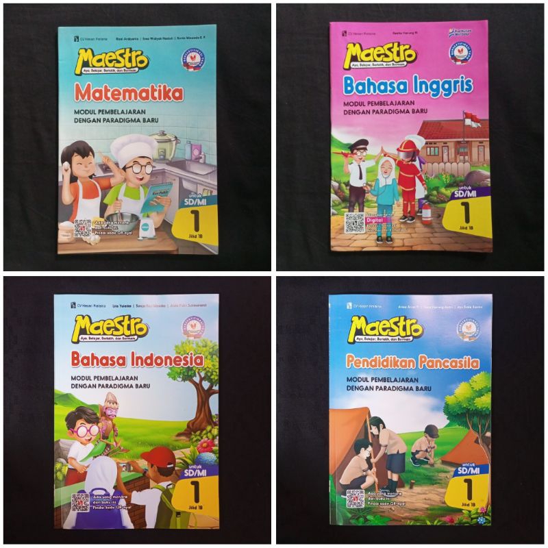 LKS MAESTRO. KELAS 1 SD/MI JILID 1B. KURMER. 2024/2025