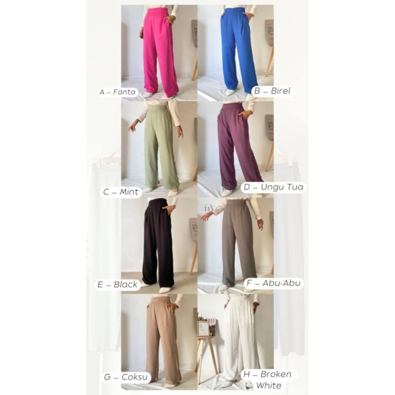 Gea Kulot Highwaist / Kulot Super Nyaman