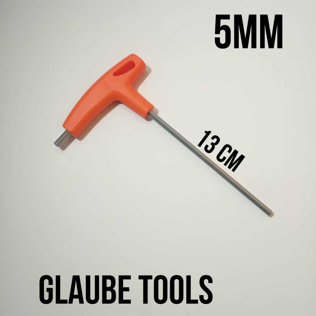GT Kunci L Model T 5mm Hex key Kunci L T 5.0 mm