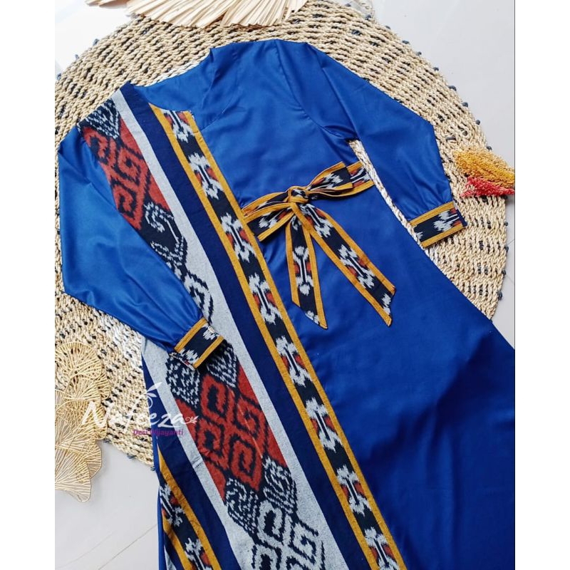 Seragam Tenun Batik Kemeja Koko Etnik Tradisional Outer Blazer Tunik Gamis Custom