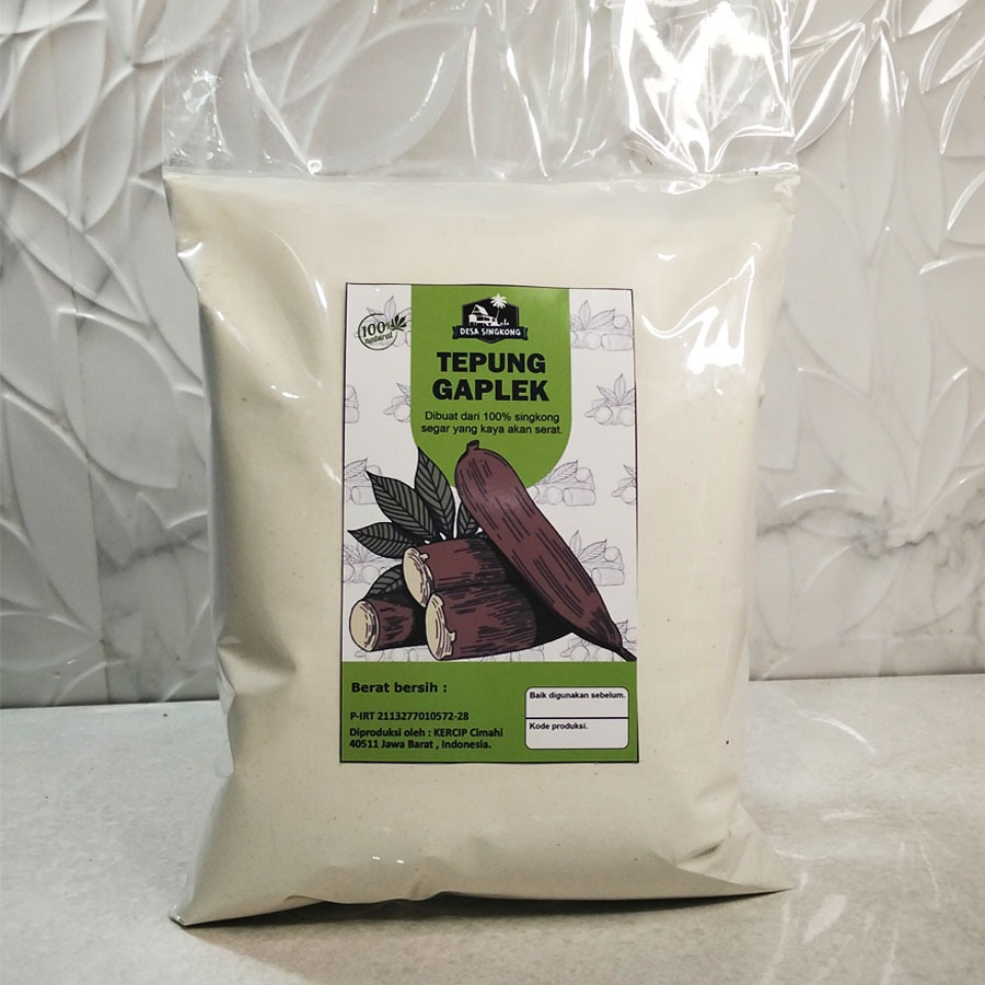 

Tepung singkong Gaplek / Tiwul berat 1 kg