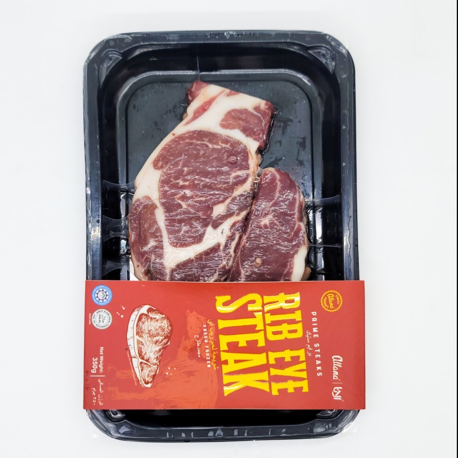 

Rib Eye Steak Allana / Steak Barbeque Kemasan 350grm