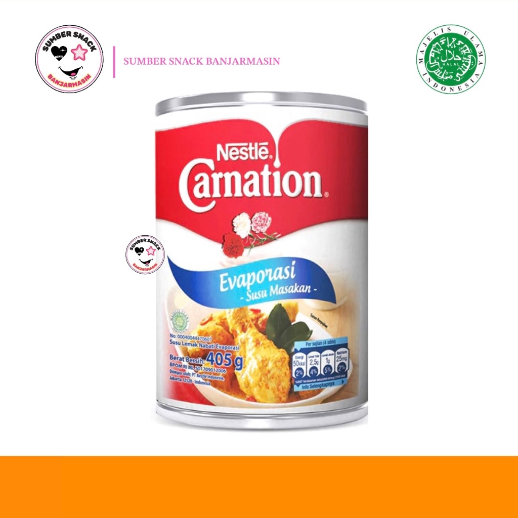 

Nestle Carnation Evaporasi Susu Masakan (405g)