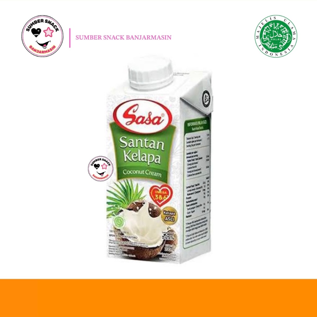 

Sasa Santan Kelapa (200ml)