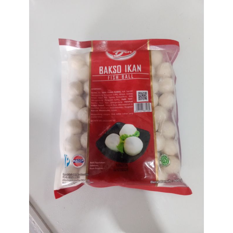 

Bakso ikan 500gr (pakden)