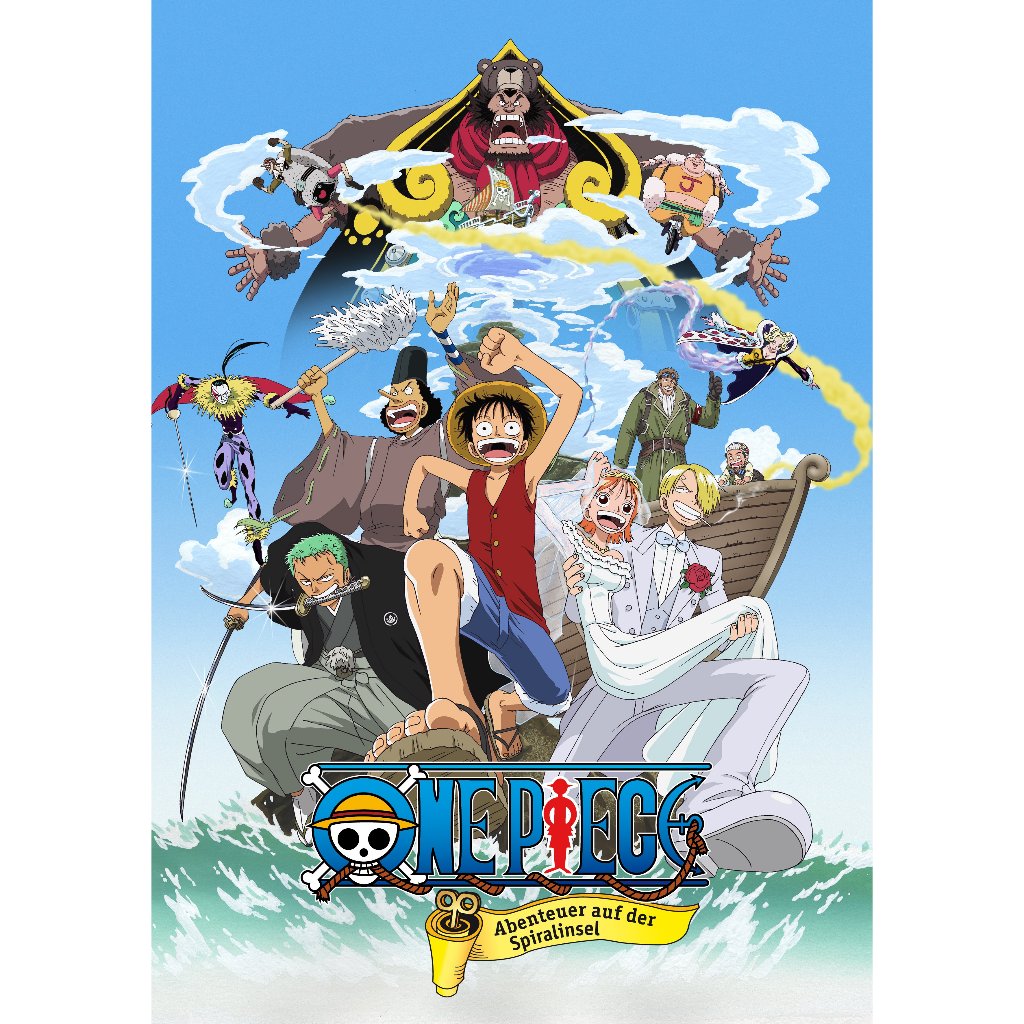 Film Dvd One Piece: Clockwork Island Adventure 2001 High Quality Teks Indonesia