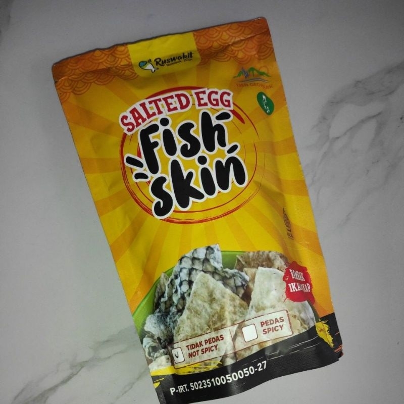 

Salted Egg Fish Skin 60g