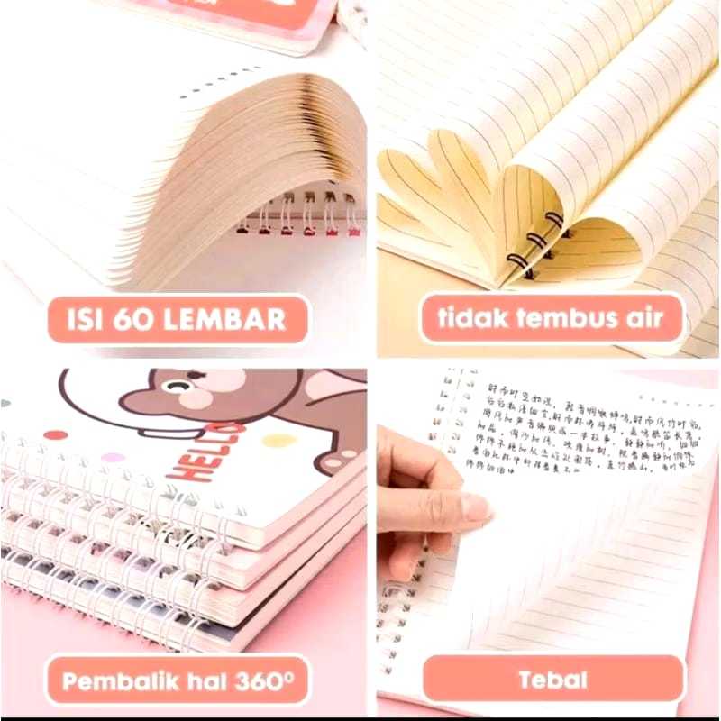 

NOTE BOOK A5 / BUKU DIARY AESTHETIC / BUKU JURNAL / BUKU CATATAN / BUKU TULIS