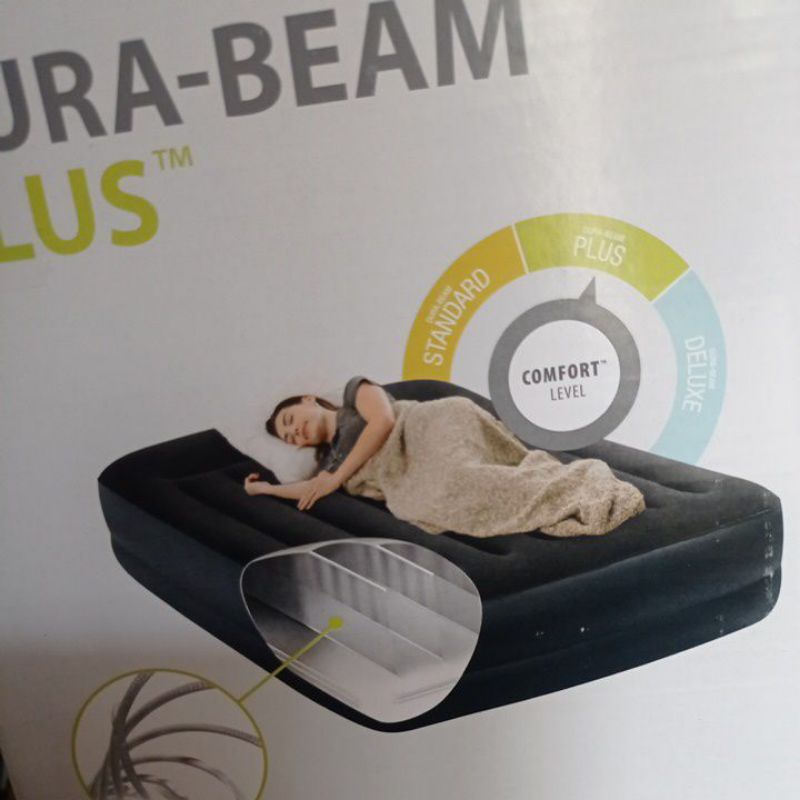 KASUR ANGIN INTEX DURA BEAM PLUS Tumpuk Doubel King Kasur Camping