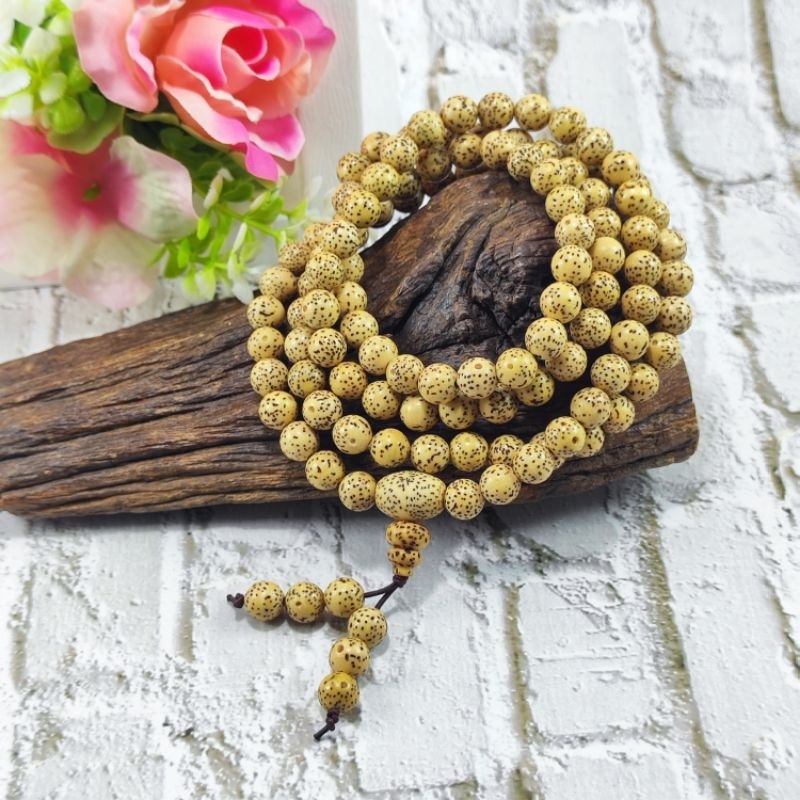 TASBIH 108 BIJI BODHI BULAT D08C