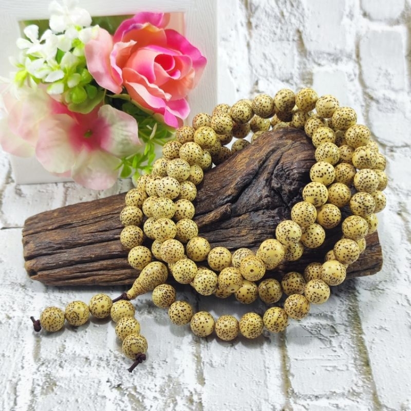 TASBIH 108 BIJI BODHI BULAT D10C