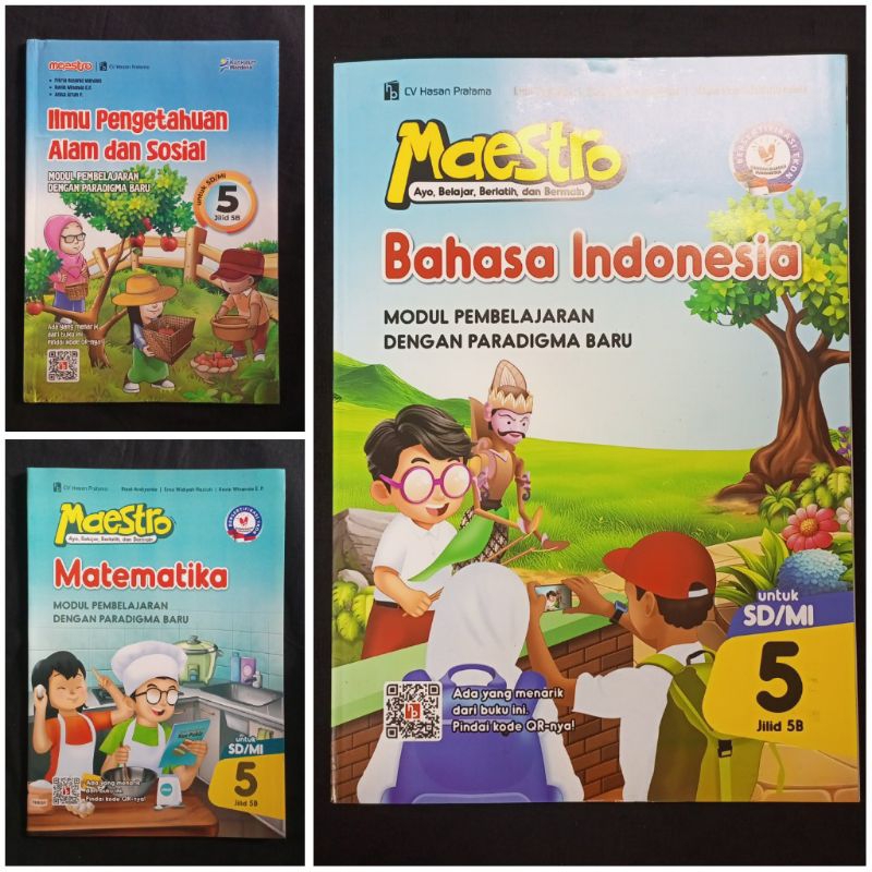 LKS MAESTRO. KELAS 5 SD/MI JILID 5B. KURMER. 2024/2025