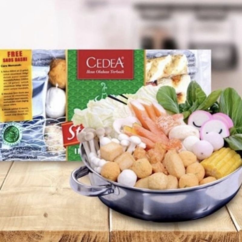 

Cedea Steamboat 500gram / Baso Seafood Mix Cedea 500gr + Bumbu