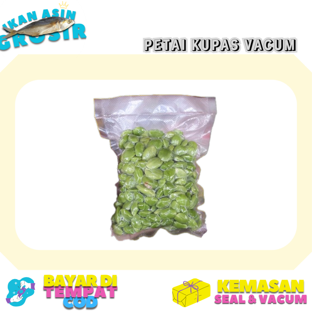 

Petai / Pete Kupas Vacum 250 gram