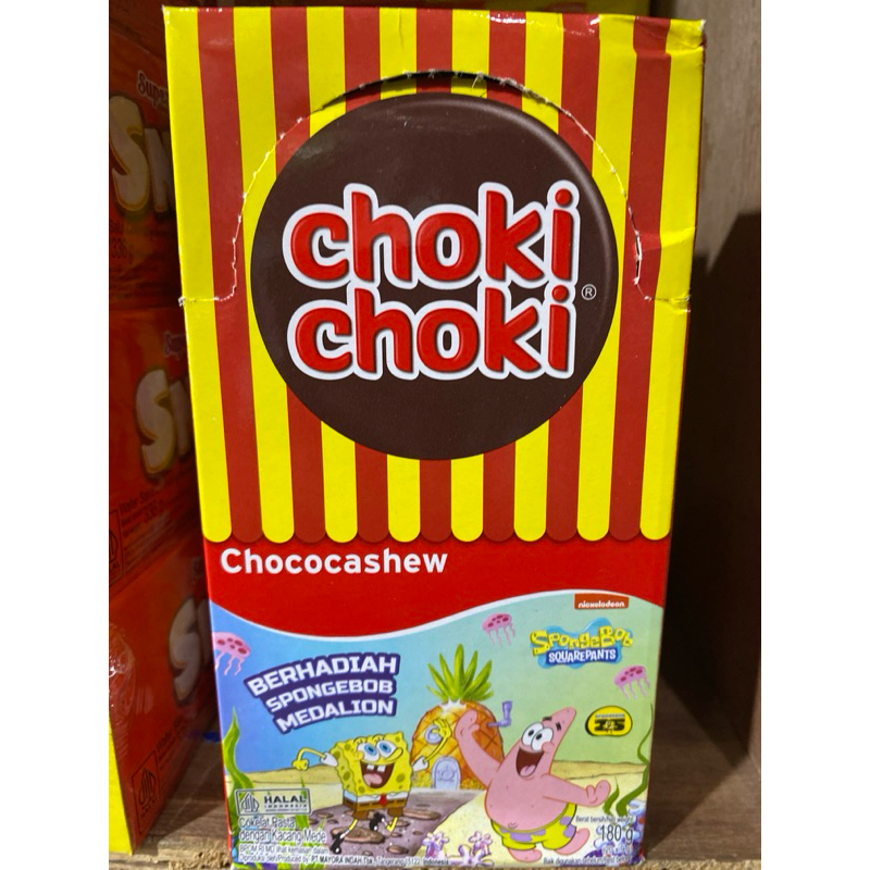 

Choki choki Chococoashew Berhadiah SpongeBob Medalion