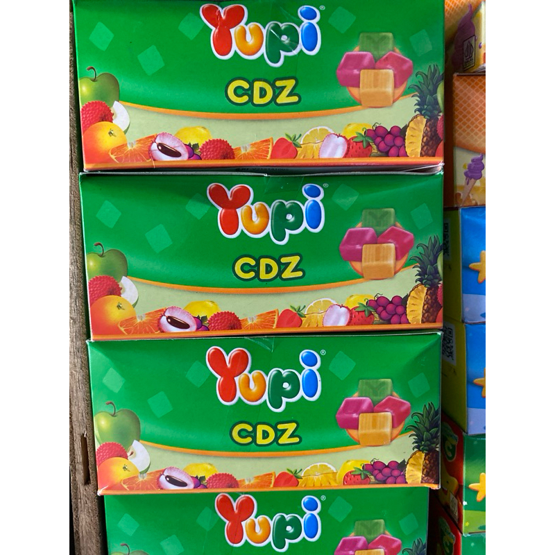 

Yupi CDZ isi 12 pcs halal pbom