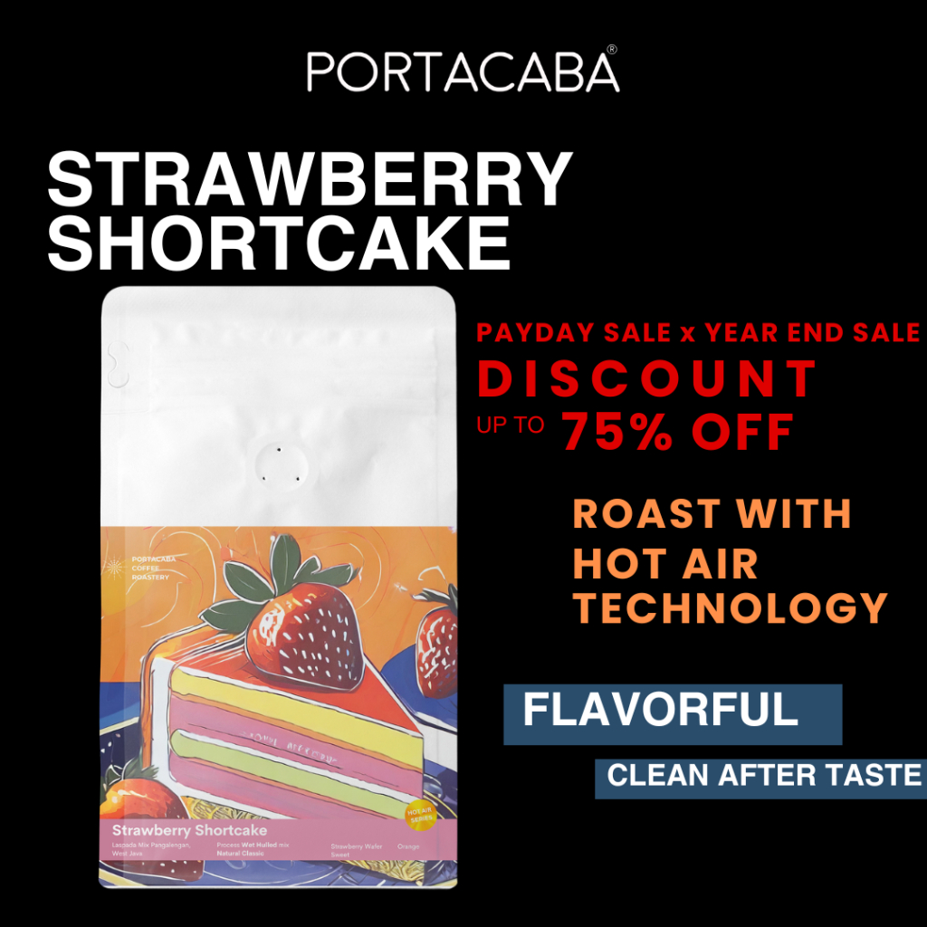 

Kopi Aceh Arabika Strawberry Short Cake Mix Pangalengan Portacaba 200gr