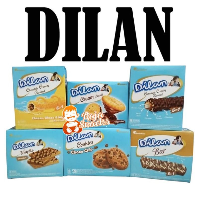 

Dilan Crunchy caramel/Waffle/Bar/Cookies/Cream biscuit