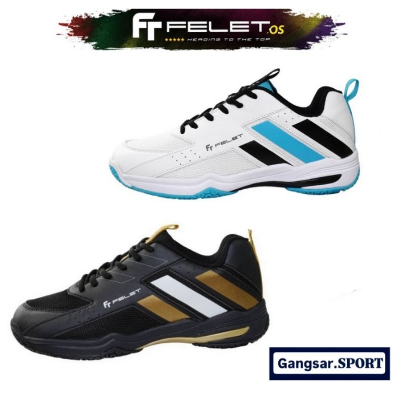 Felet Bs 972 - Bs 973 Badminton shoes - Sepatu Badminton Original Felet 100%