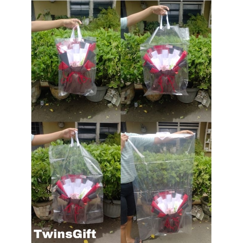 

Plastik buket plastik laundry plastik packing plastik kantong besar PP bening