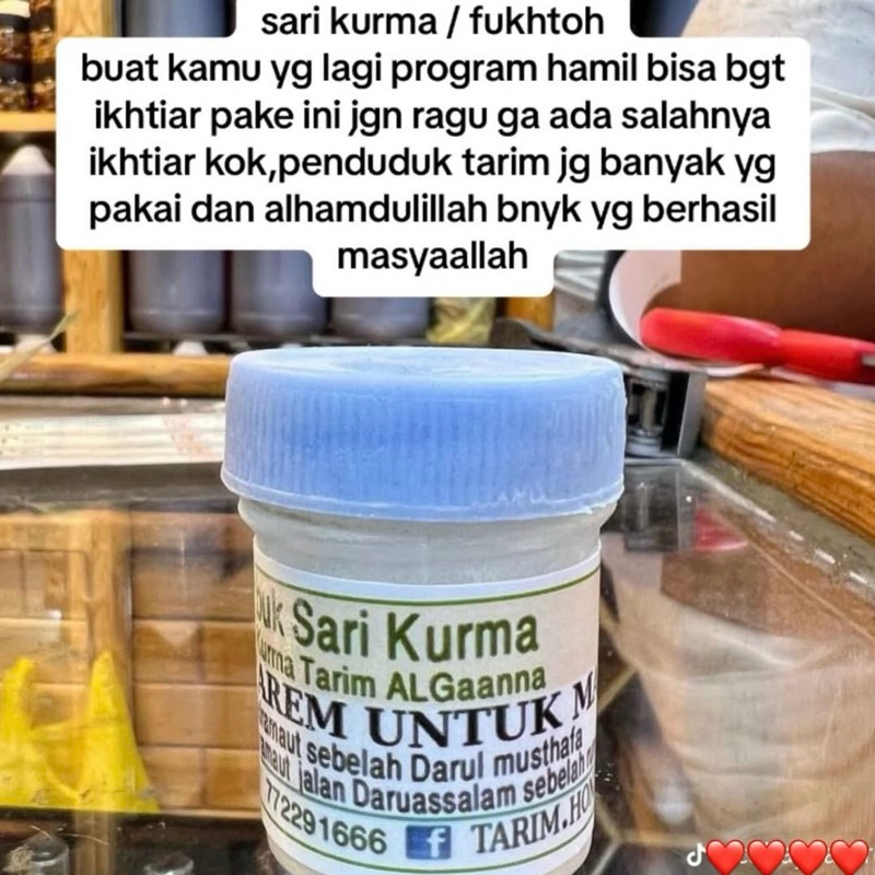 

JASTIPP SERBUK KURMA UNTUK PROMIL ORIGINAL TARIM YAMAN