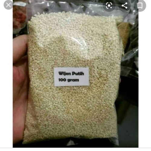 

White Sesame Seed | Biji Wijen Putih 100gr