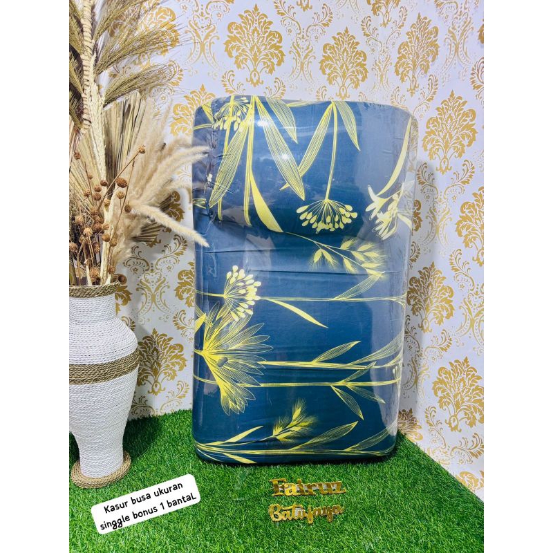 Murah meriah kasur busa ukuran single bonus bantal / kasur lantai /