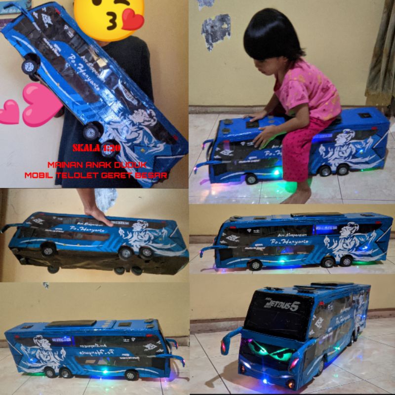 Mainan Bus Oleng telolet