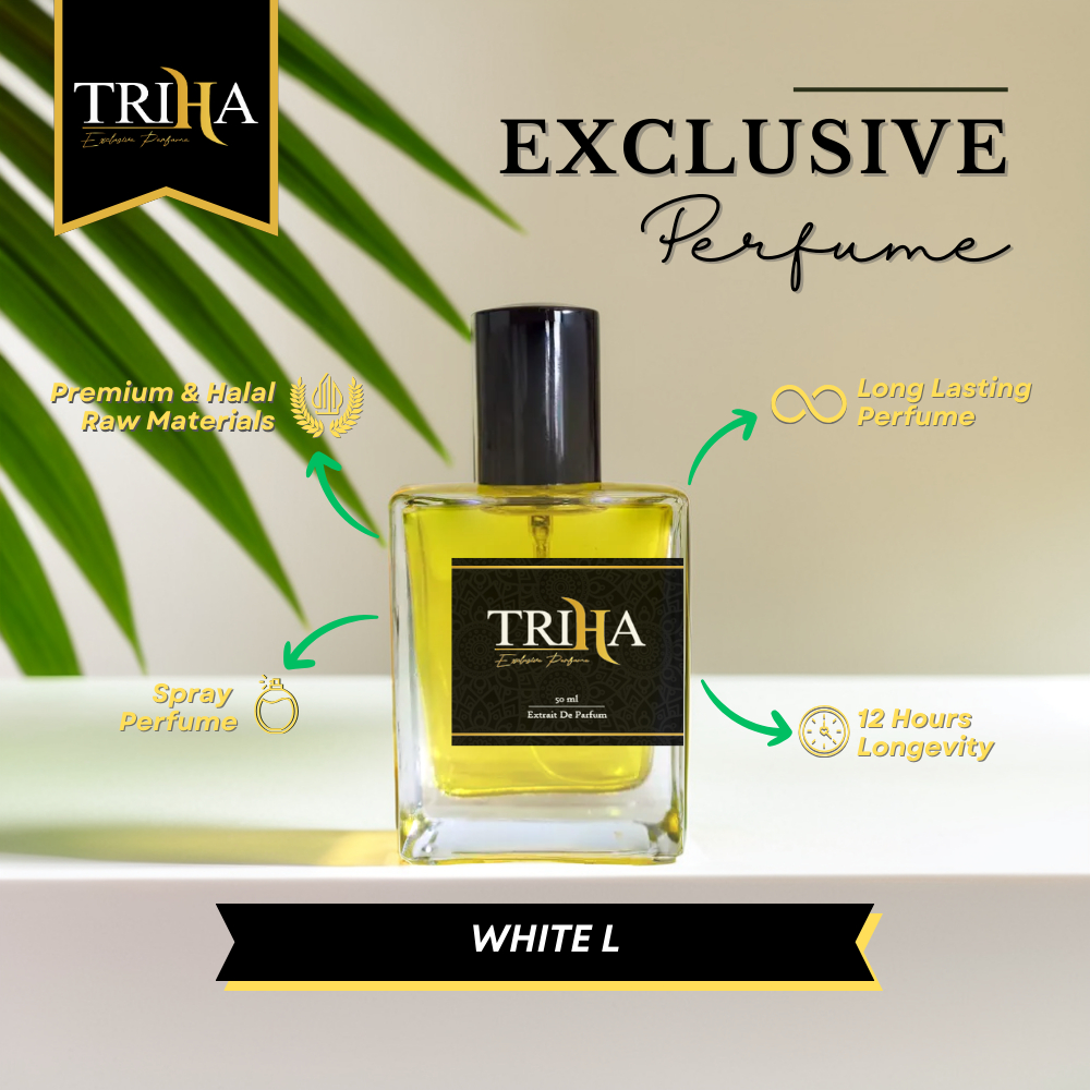 Triha Parfum Lacoste White - Parfum Pria PREMIUM