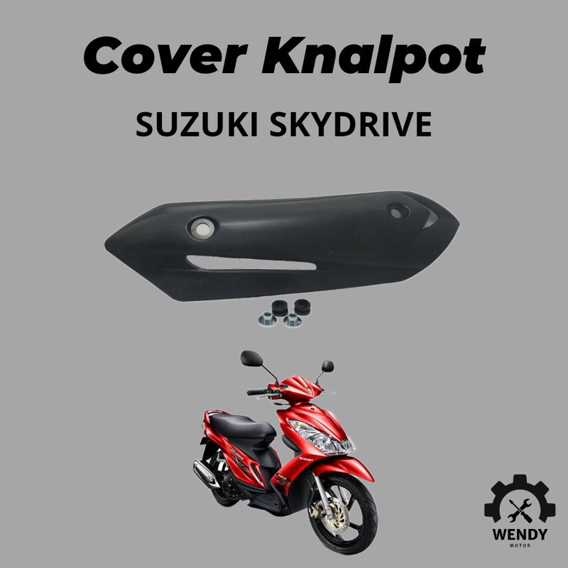 TUTUP KNALPOT / COVER KNALPOT SUZUKI SKYDRIVE
