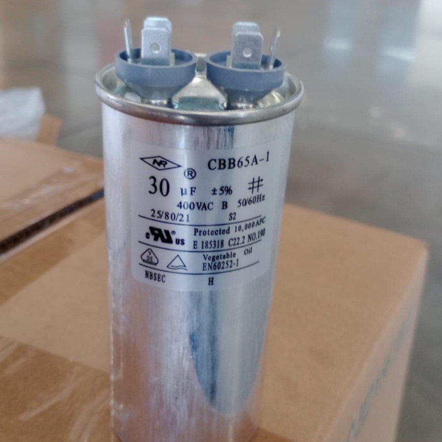 CAPASITOR AC KAPASITOR SHARP 1PK ORIGINAL 30UF 400VAC