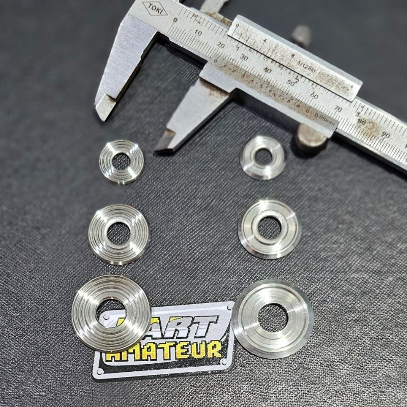 Ring M6 M8 M10 ring stainless lebar ring bubut custom ring stenlis ring lebar