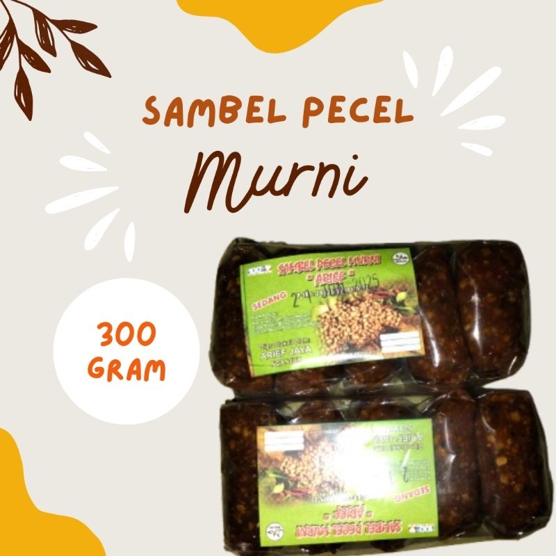 

Sambel Pecel Muri 300 Gram super Nikmat
