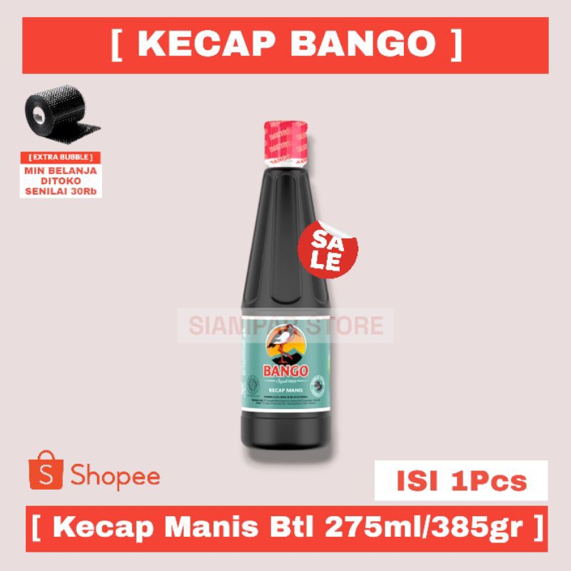 

BANGO Kecap Manis Btl 275ml/385gr