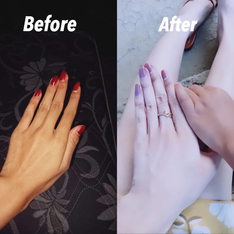 NO LABEL HB LOTION DOSTING WHITENING SUPER (seperti suntik putih) set isi 4